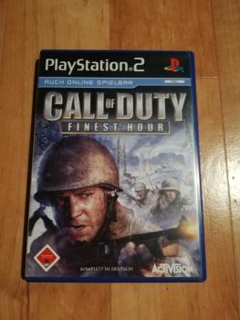 Call of Duty Finest Hour Playstation 2 komplett mit Anleitung SLES 52784 USK ab 18 Jahren